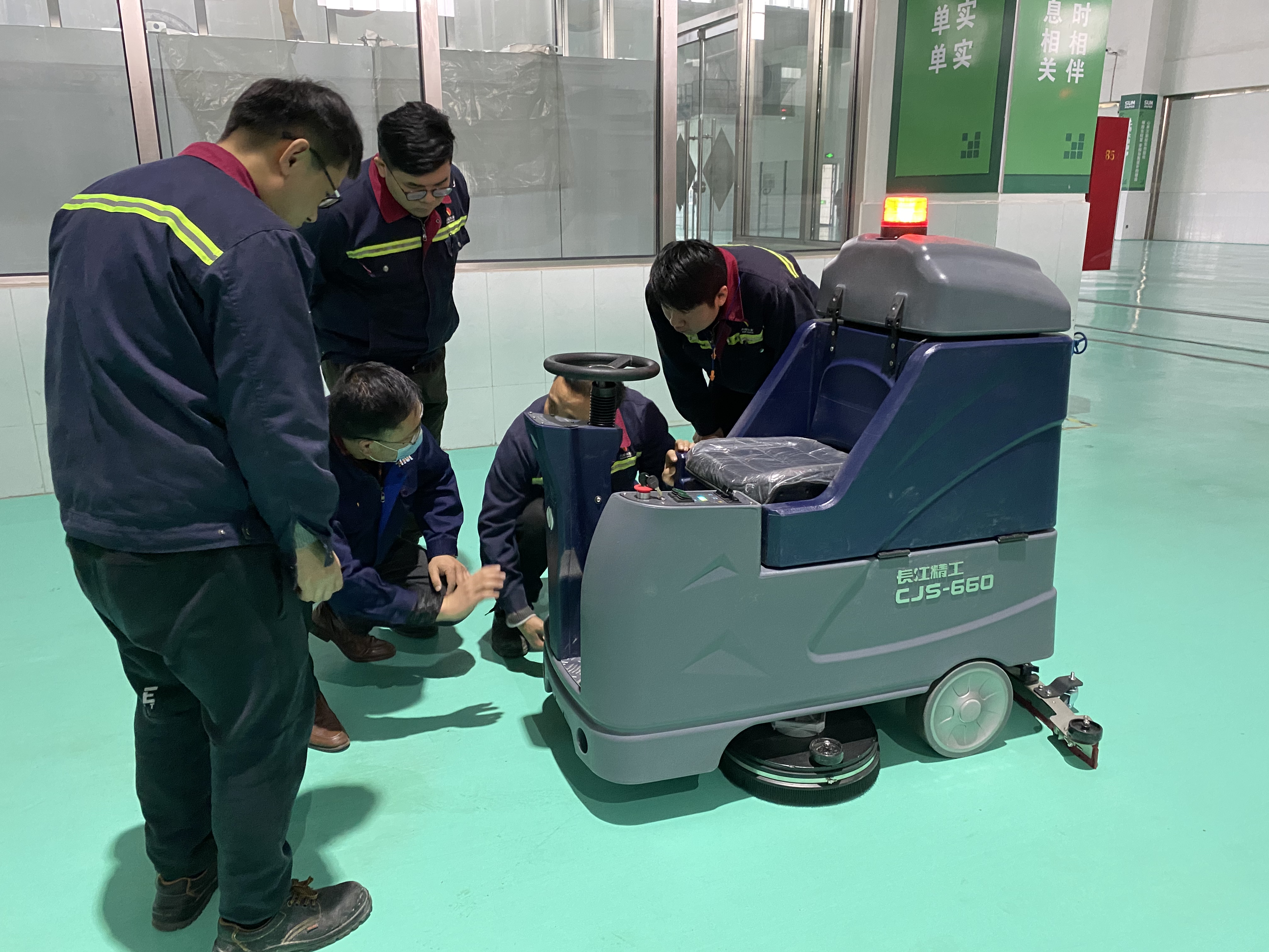 洗地機最常見的故障及處理方法